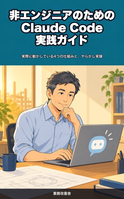 Kindle本『非エンジニアのためのClaude Code実践ガイド』の表紙